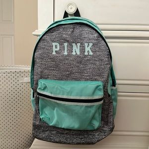 Victoria's Secret PINK Campus Backpack Laptop Travel Book Bag Tote
